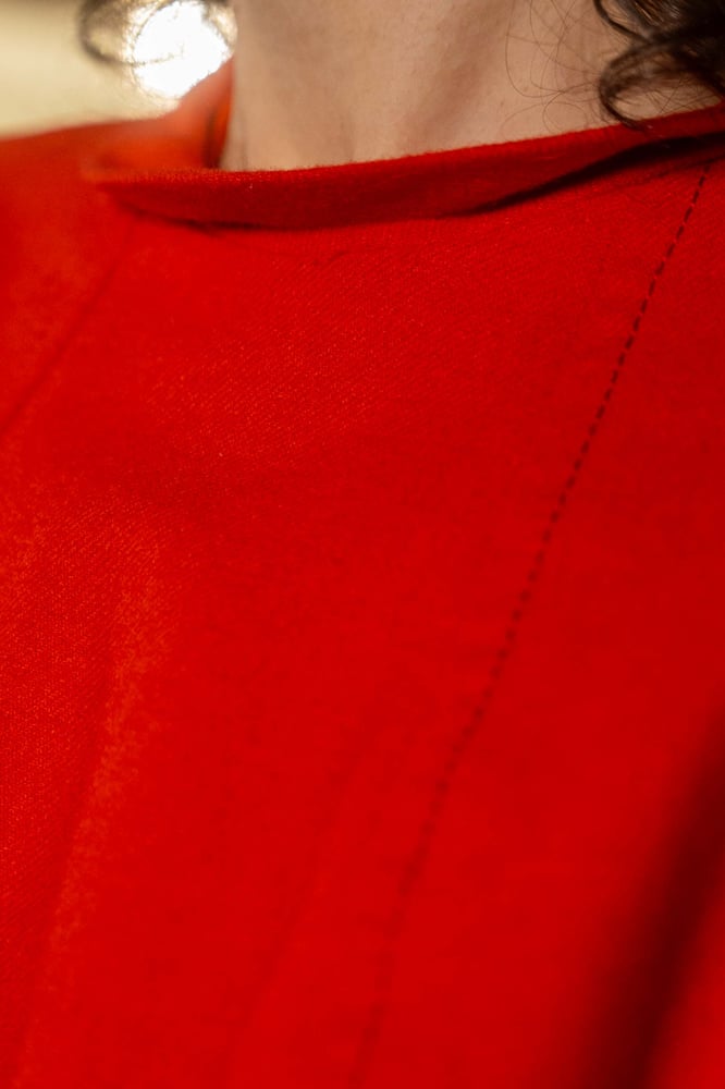 Image of Abito rosso 60s