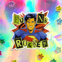 Image 1 of Superman Punk Rocker Sticker