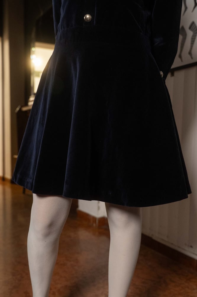 Image of Abito in velluto Blu