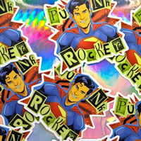 Image 2 of Superman Punk Rocker Sticker