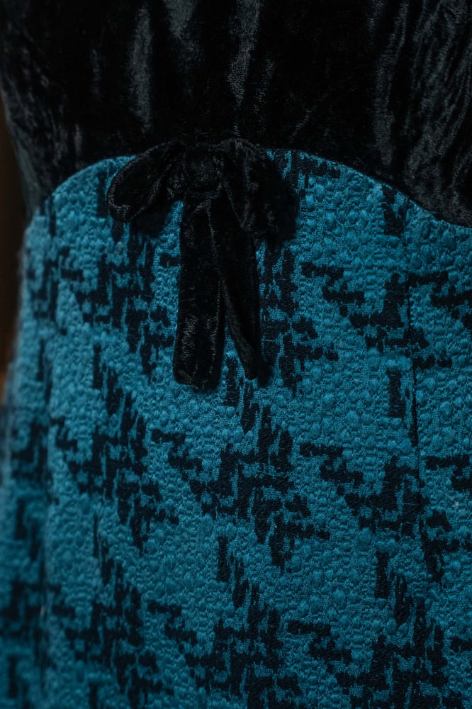 Image of Abito velluto e lana