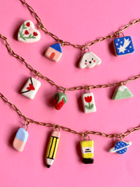Image 1 of Colliers céramique 🍓💌⭐️