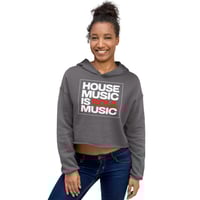 Image 1 of HMISM  women's cropped hoodie 