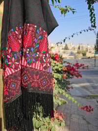 Image 2 of Tatreez Hand Embroidered Shawl