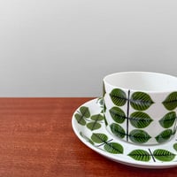 Image 2 of Gustavsberg Berså Tea Cup with Saucer