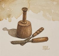 Image 1 of "Jonathan Toomey's Large Mallet and Chisels"