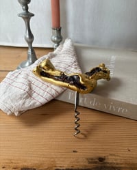 Image 1 of Tire bouchon vintage doré a l'or fin 22,5K