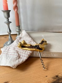 Image 2 of Tire bouchon vintage doré a l'or fin 22,5K