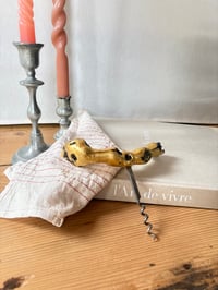 Image 3 of Tire bouchon vintage doré a l'or fin 22,5K n3