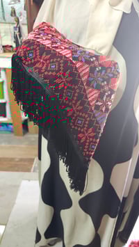 Image 4 of Tatreez Hand Embroidered Shawl