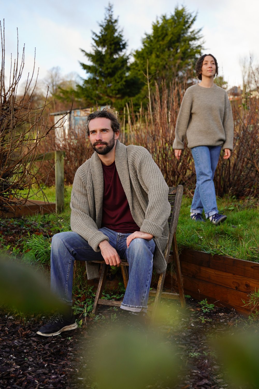 Image of Men's Shawl Cardigan