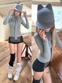 Image 3 of Felt Ear Hat