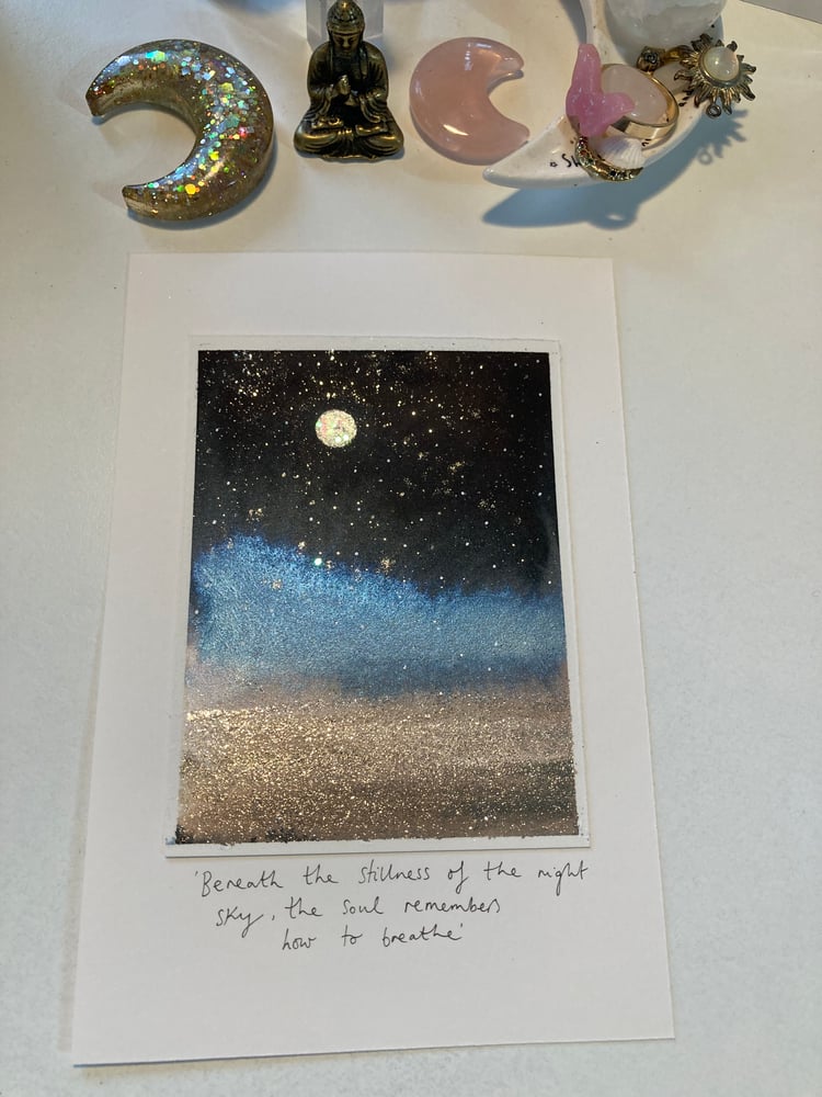 Image of Night sky 🌌 🌕 