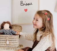 Image 2 of Sparkly Apple hair clips 