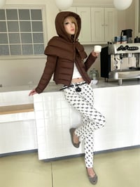 Image 4 of Two-Tone Pencil Pants