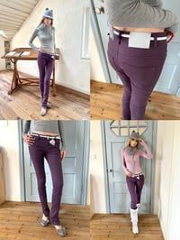 Image 3 of Two-Tone Pencil Pants