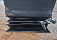 Image 3 of Steve Madden Bmason Embossed 3.5" X 7.5 " Clutch Wallet in Black