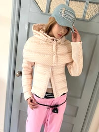 Image 5 of Two-Piece Cape Down Jacket Set