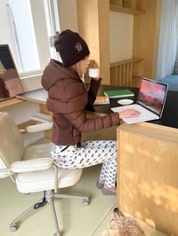 Image 2 of Two-Piece Cape Down Jacket Set