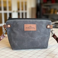 Image 1 of Charcoal Mini Crossbody Bag