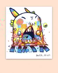 Image 2 of Hungry rabbit - original