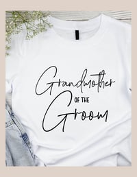 Image 8 of Bridal Party T-Shirts in Modern Script