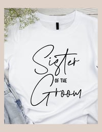Image 11 of Bridal Party T-Shirts in Modern Script