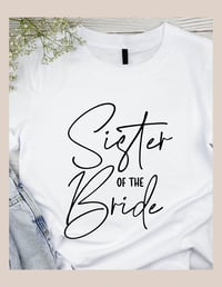 Image 10 of Bridal Party T-Shirts in Modern Script