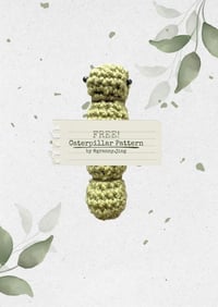 Image 1 of Caterpillar Pattern - FREE VIA KO-FI - DIGITAL PDF