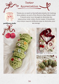 Image 5 of Caterpillar Pattern - FREE VIA KO-FI - DIGITAL PDF