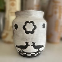 Image 3 of Sweet Little Stoneware Vase