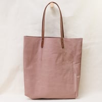 Image 1 of Crumpled Soft Shopping Tote in mauve