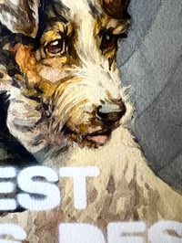 Image 3 of Aquarelle encadreé ON EST TOUS…