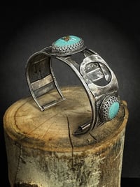 Image 1 of Sterlilng Silver Cuff with Turquoise