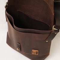 Image 6 of Pudgy Messenger in dark reddish brown