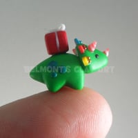 Image 2 of 🎄 Kawaii Christmas Tree Triceratops - Mini Holiday Edition
