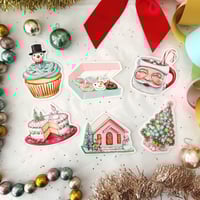 Image 3 of pink putz house sticker