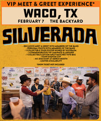 WACO, TX / The Backyard (February 7) VIP MEET & GREET PASS
