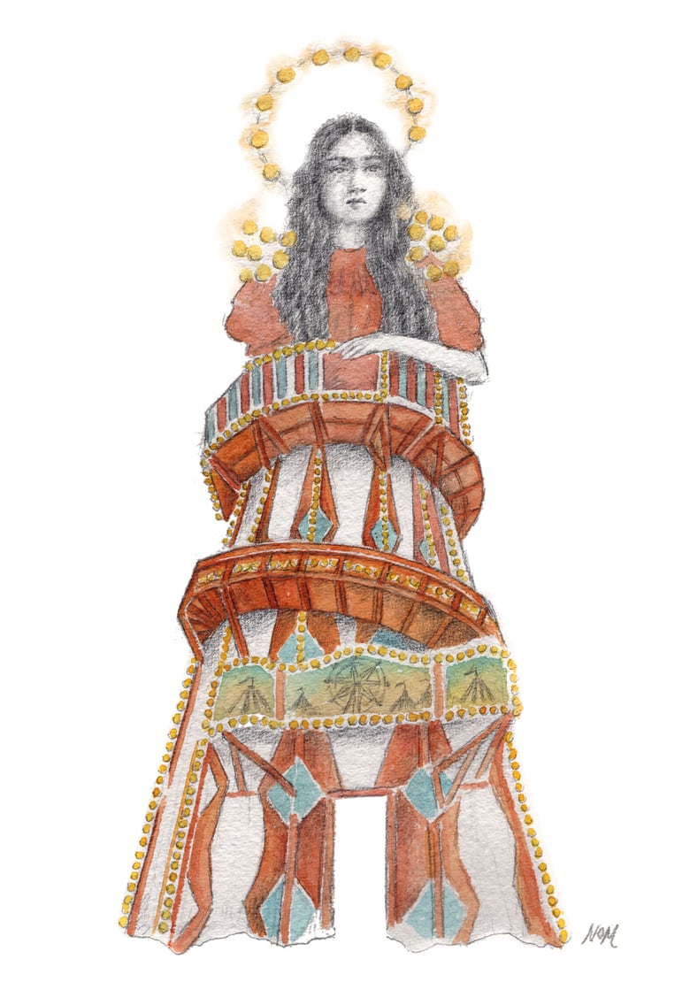 Image of 'Fair' Original Artwork by Nom Kinnear King 