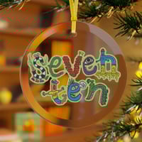 Image 2 of Seven Ten Glass Ornament
