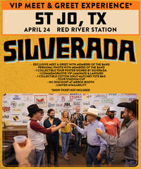 Saint Jo, Tx / Red River Station (April 24) VIP MEET & GREET PASS