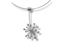 Image 1 of Silver Flower Pendant 