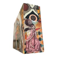 Image 3 of The Muse - OOAK Collage - Vintage Collage Art - Small Art - Original Collage Art 