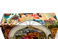 Image 3 of FREE SHIP - The Muse - OOAK Collage - Vintage Collage Art - Small Art - Original Collage Art 