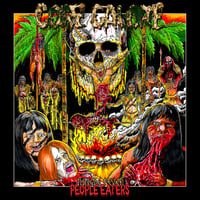 Image 2 of Gore Galore - "Jungle Fever People Eaters" cassette