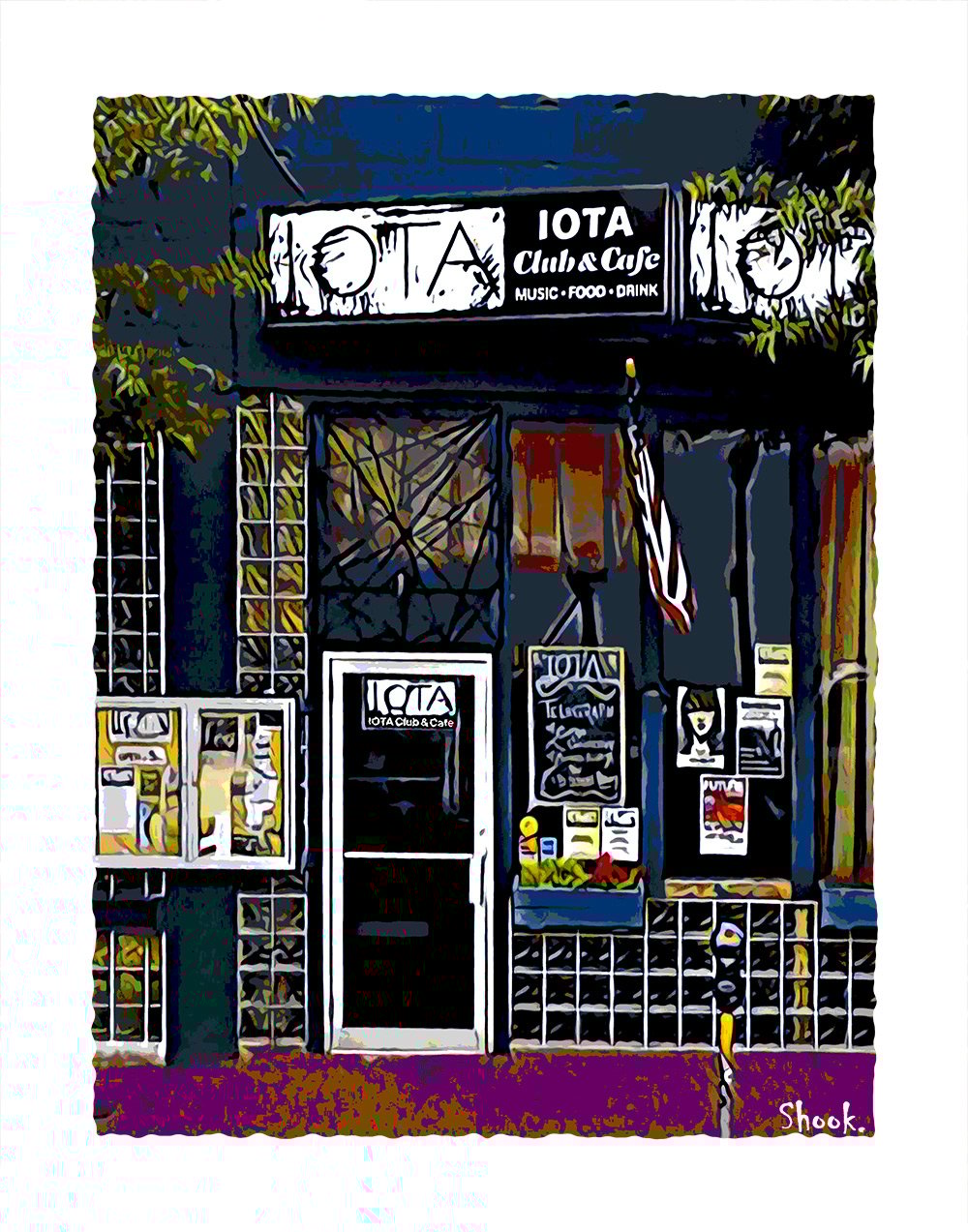 Iota DC/Arlington VA Art Print (Multi-size options)