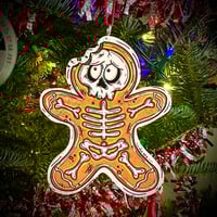 Image 3 of Gingerdead Man Ornament 