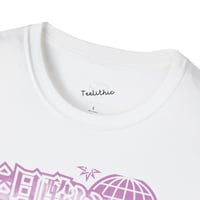 Image 3 of Anime Catgirl T-Shirt — Cute Blushing Neko Girl Graphic Tee