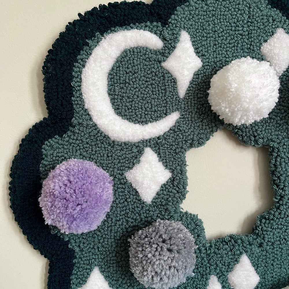 Silent Night Christmas Wreath