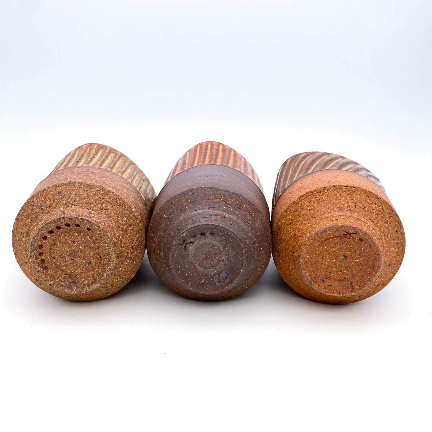 Image of Trio of Cups (white+red+mint)